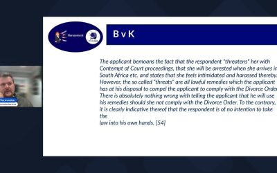 B v K – ThinkLegal | Vermeulen Attorneys